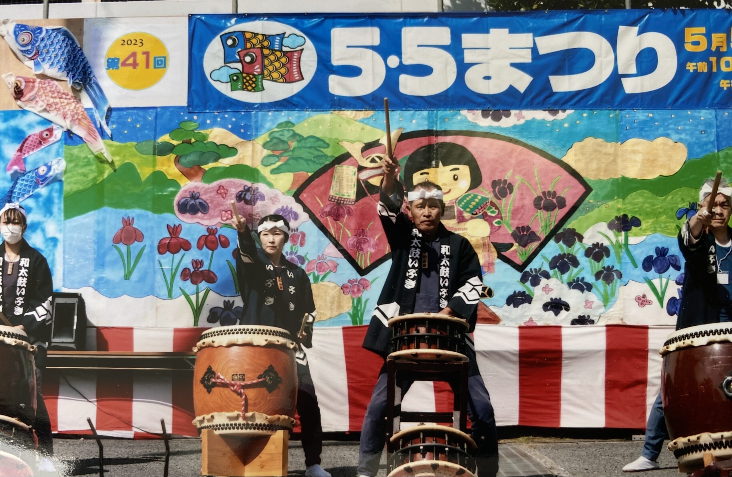 日本の伝統楽器：和太鼓いぶき